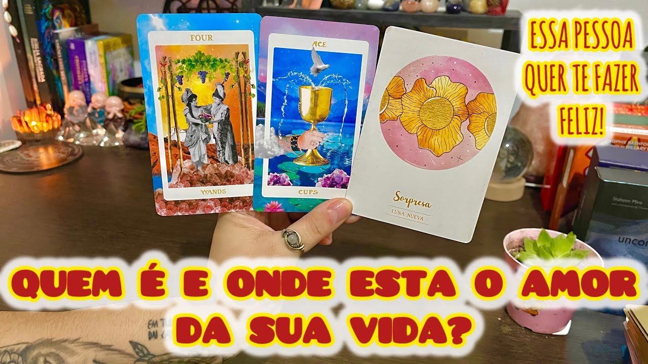 💖 QUEM É E ONDE ESTA O AMOR DA SUA VIDA? Tarot gratis amor atemporal/ leitura de tarô 