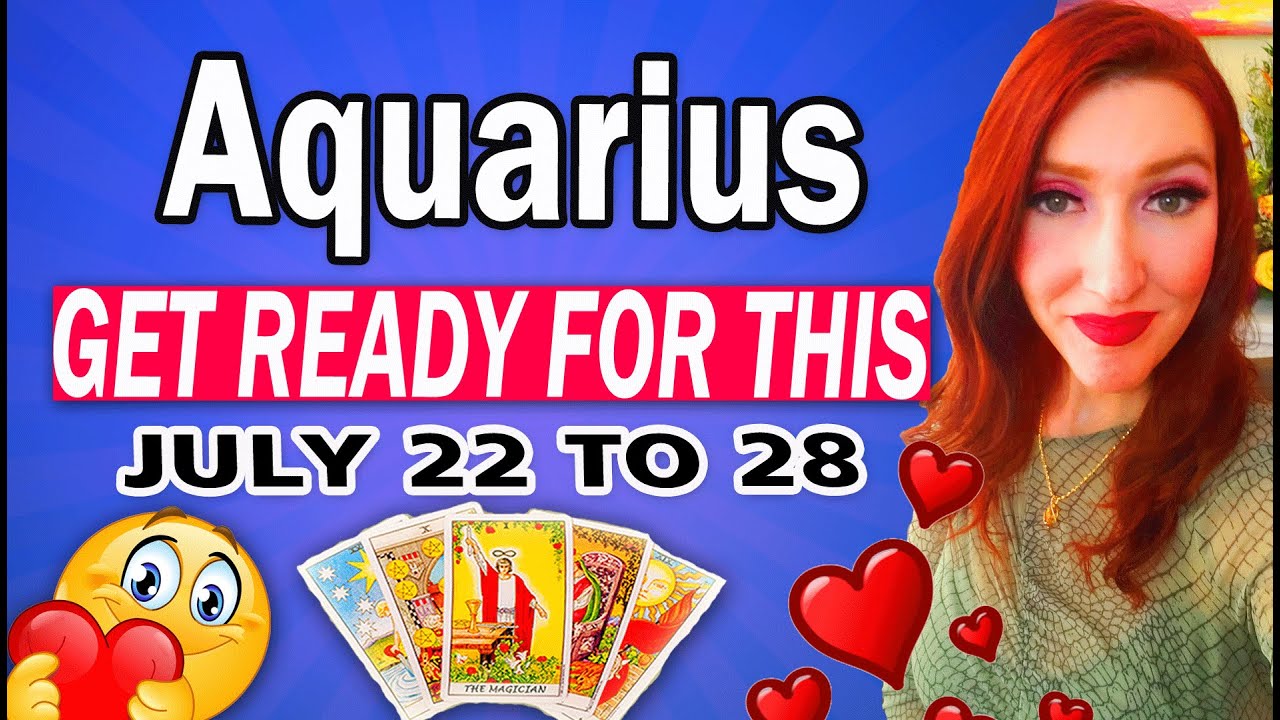 Aquarius SOMEONE IS IN LOVE WITH YOU!! JULY 22 TO 23