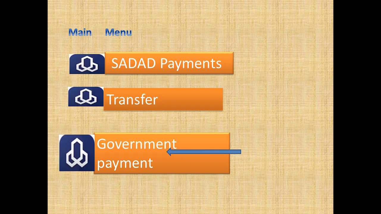 HOW DO YOU PAY DEPENDENT FEES USING AL RAJHI BANK ATM