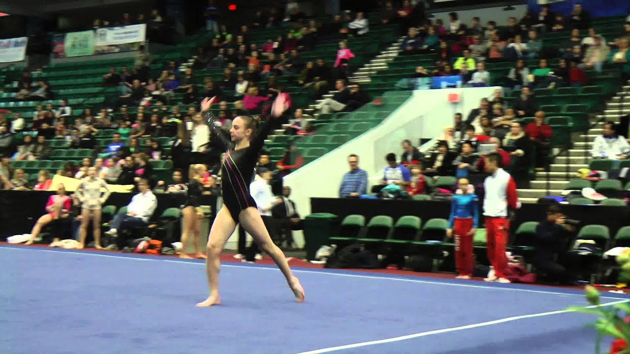 Claudia Coloue Martin - Floor - 2014 WOGA Classic