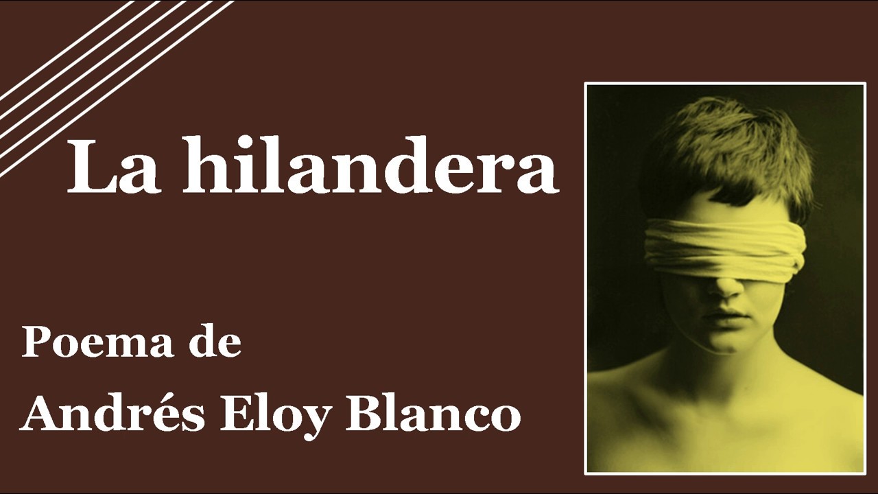 La hilandera, poema de Andrés Eloy Blanco. Declama Gabriel Alexander Garrido.