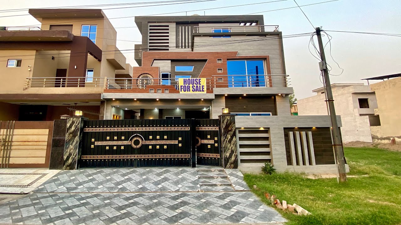 10 Marla Brand New|Modern Design|House For Sale|Central Park ..
