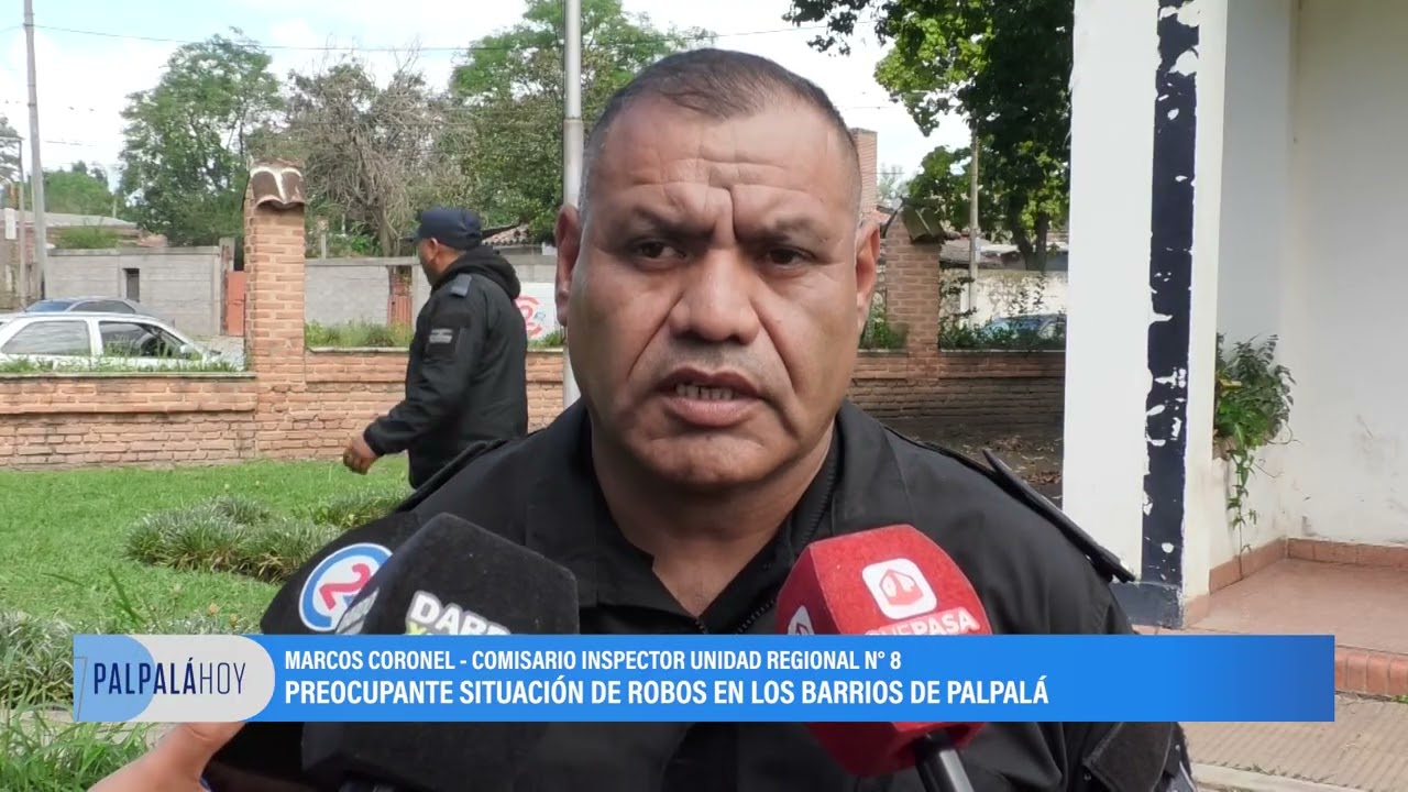 Operativos policiales en Palpalá: preocupante situación de robos en los barrios