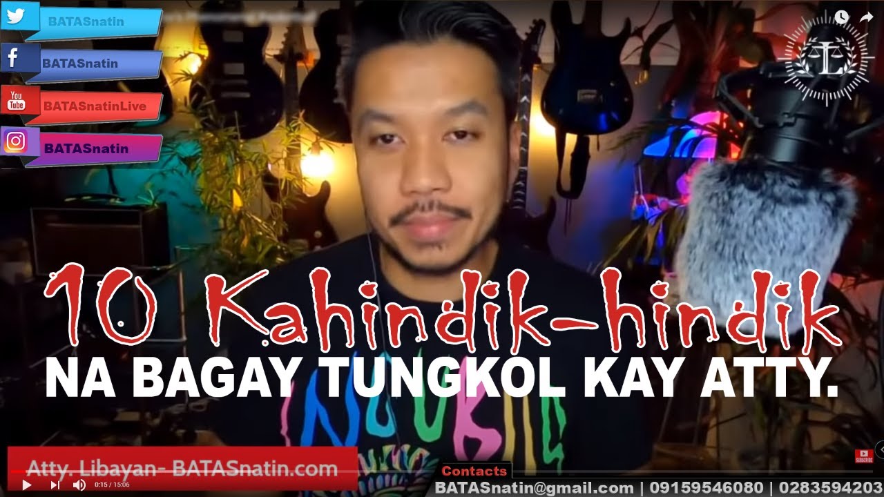 Part 1: 10 Shocking Facts About Atty. Libayan