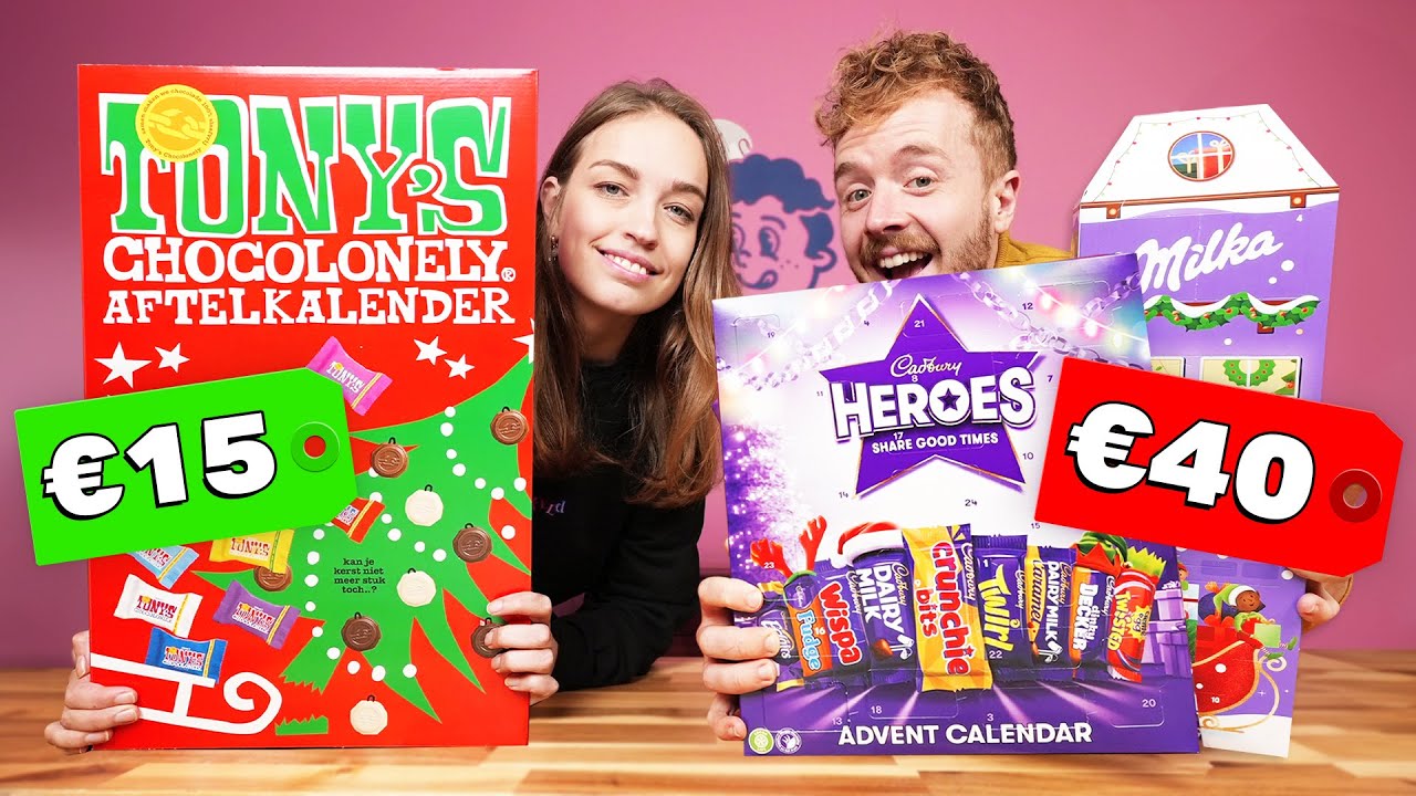 MILKA, TONY's, PUKA & CADBURRY Adventskalenders TESTEN! 🤩 2023