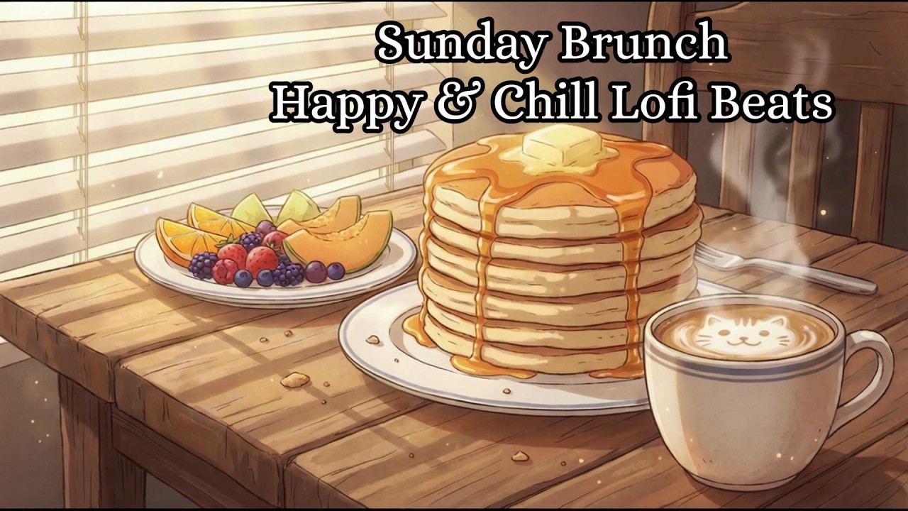 慵懶的週末早晨 快樂輕鬆的Lofi音樂 營造好心情 Lazy Weekend Morning, Happy & Chill Beats for Good Moods, Lazy cafe break