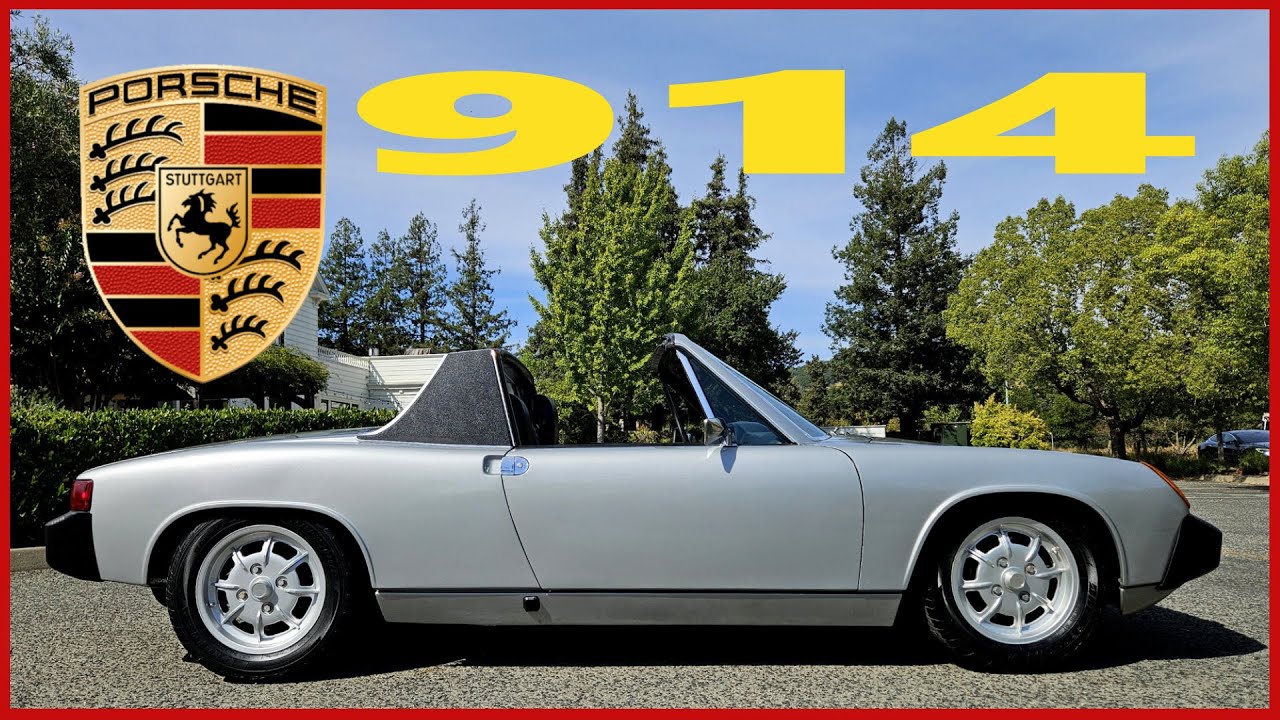 1976 Porsche 914 in Diamond Silver Metallic