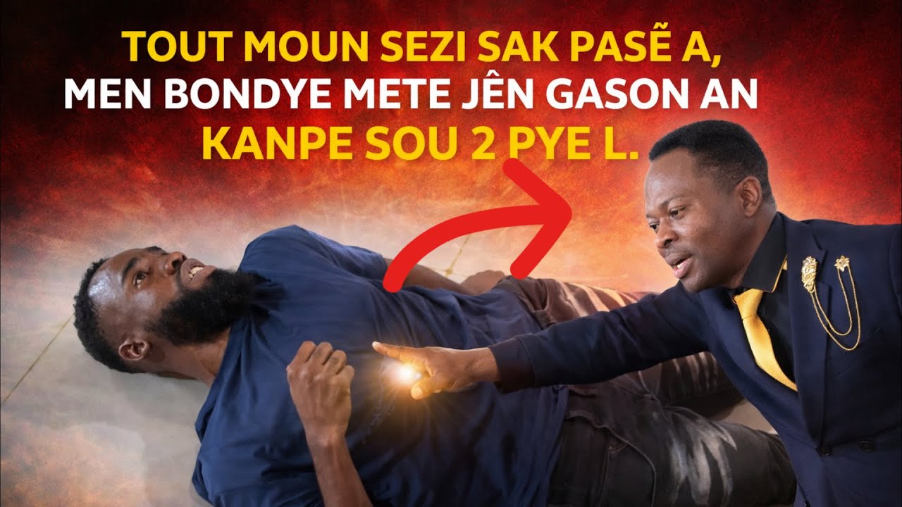 TOUT MOUN SEZI SAK PASE A, MEN BONDYE METE JèN GASON AN KANPE SOU 2 PYE L.
