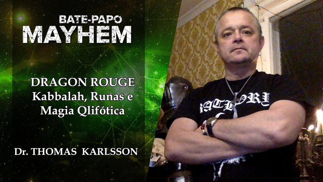 Dragon Rouge: Kabbalah, Runas e Magia Qlifótica - Thomas Karlsson