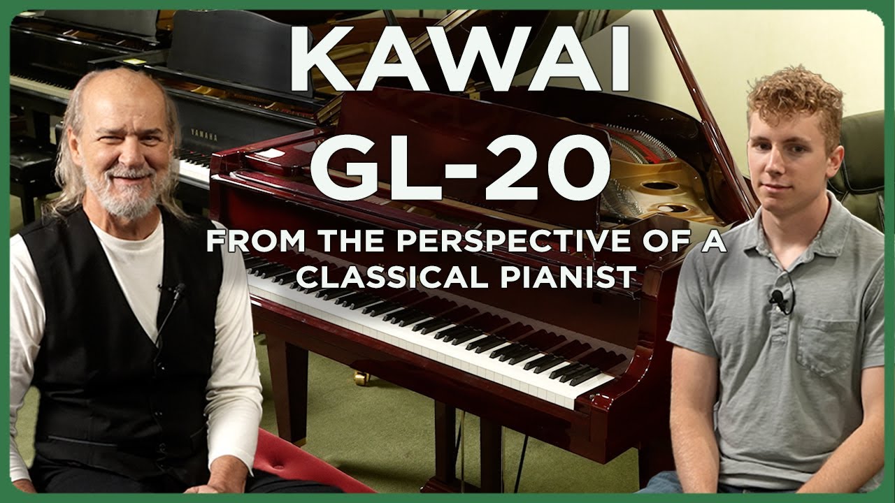Классический пианист рассматривает детский рояль Kawai GL-20 | Обзор и демонстрация с участием Да...