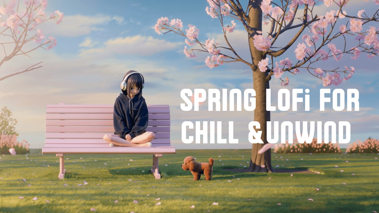 Spring Chill Lofi 🌸 Cozy Beats to Relax, Study & Unwind