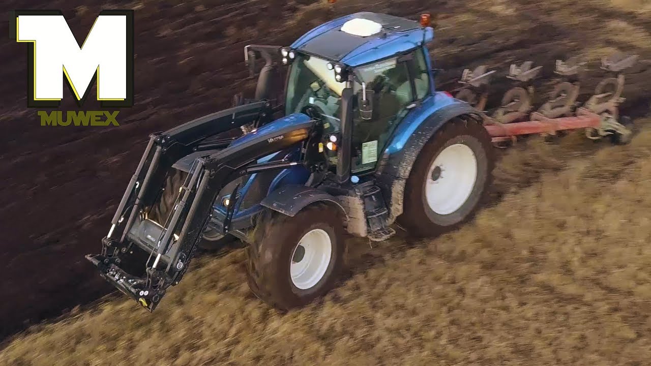 Valtra N174 Direct Smart Touch - Kyntöä, Aurausta, Fälttöötä
