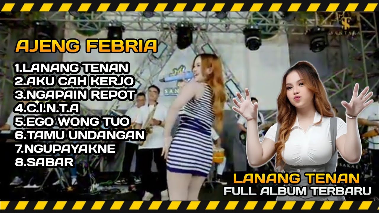 LANANG TENAN - AKU CAH KERJO - NGAPAIN REPOT - C.I.N.T.A || AJENG FEBRIA