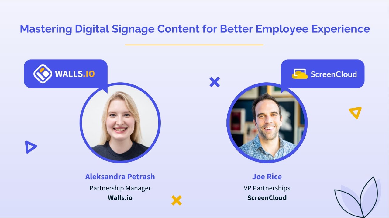 Digital Signage Content for Better Employee Engagement