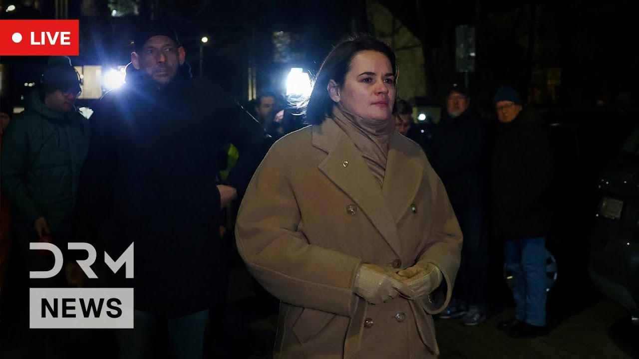 LIVE: Inside U.S. Embassy as Freed Belarus Prisoners Expected | DRM News | AC1F