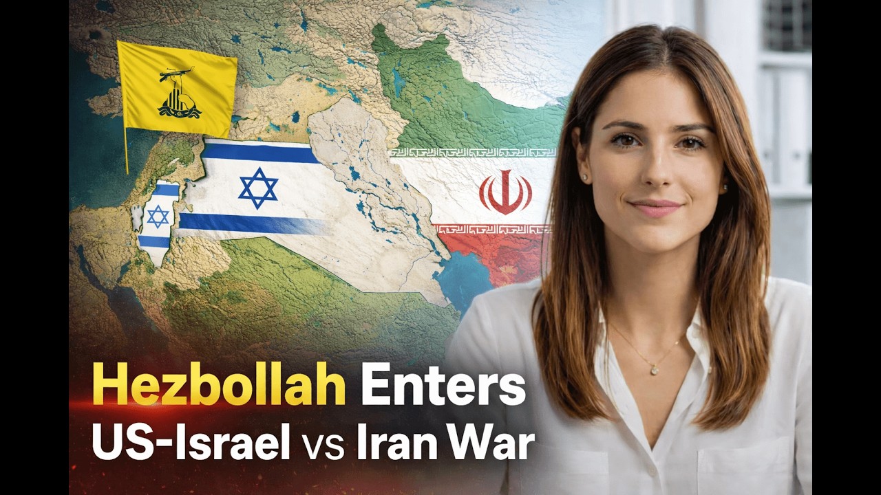 Hezbollah Enters US-Israel vs Iran War | Rockets and Drones STRIKES Haifa After Midnight Escalation