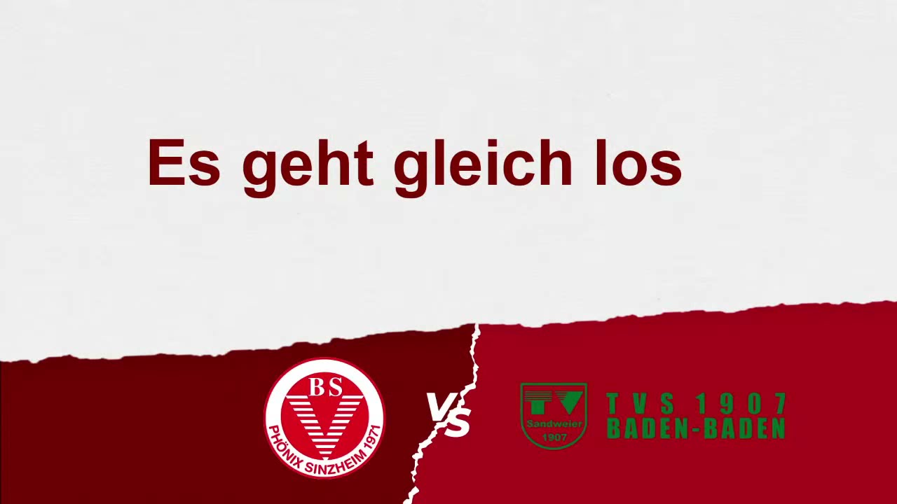 BSV Phönix Sinzheim vs TVS Baden-Baden