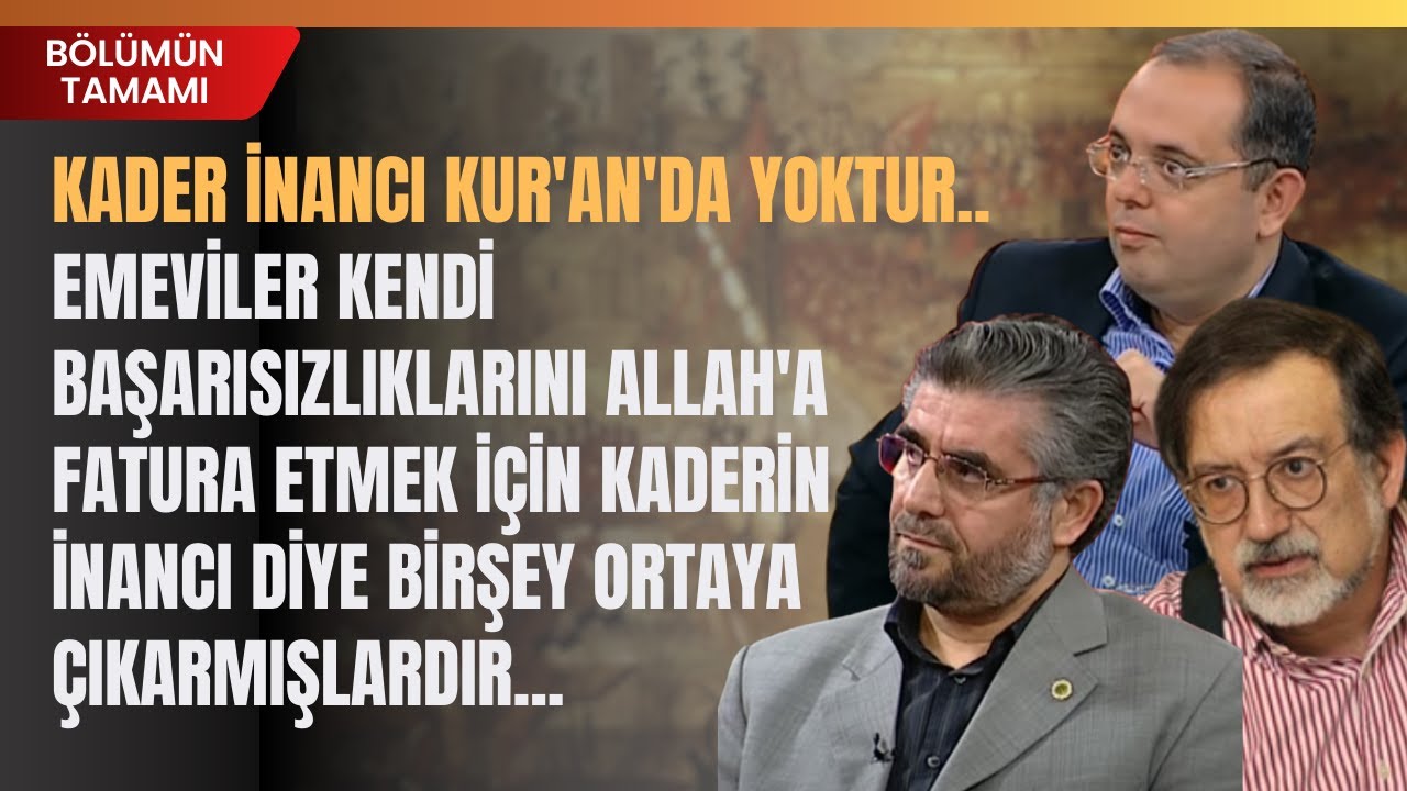 Emeviler Kendi Başarısızlıklarını Allah'a Fatura Etmek İçin Kader İnancı Diye Birşey Ortaya...