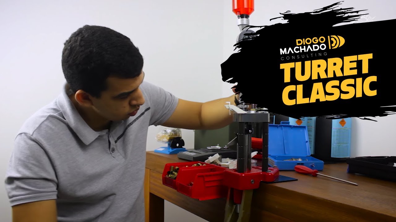 Lee Turret Classic - Maquina de Recarga - Diogo Machado