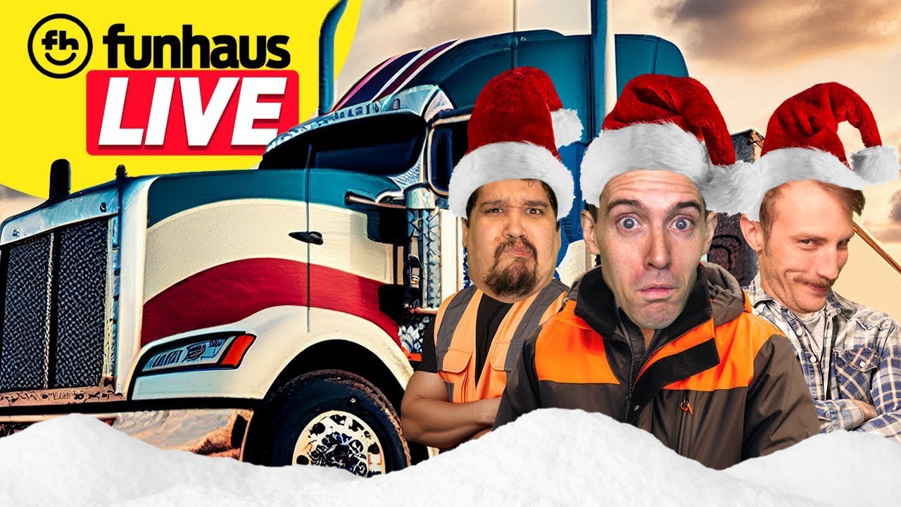 Delivering Presents in American Truck Simulator!