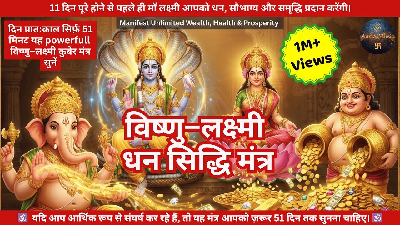 श्री महालक्ष्मी मंत्र | धन, समृद्धि और सौभाग्य का चमत्कारी मंत्र | Money Attraction का रहस्य #facts