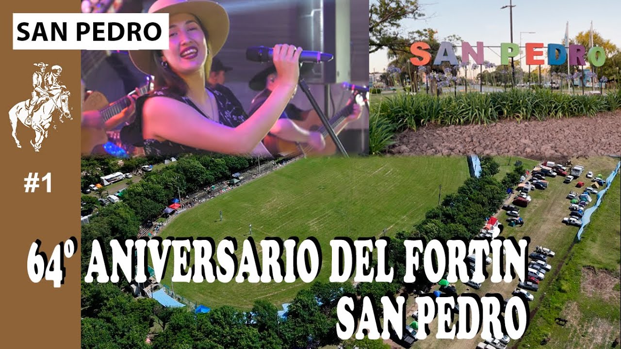 SAN PEDRO 1/3 🐎 64 ANIVERSARIO DEL FORTÍN SAN PEDRO - APADRINANDO Nº 426
