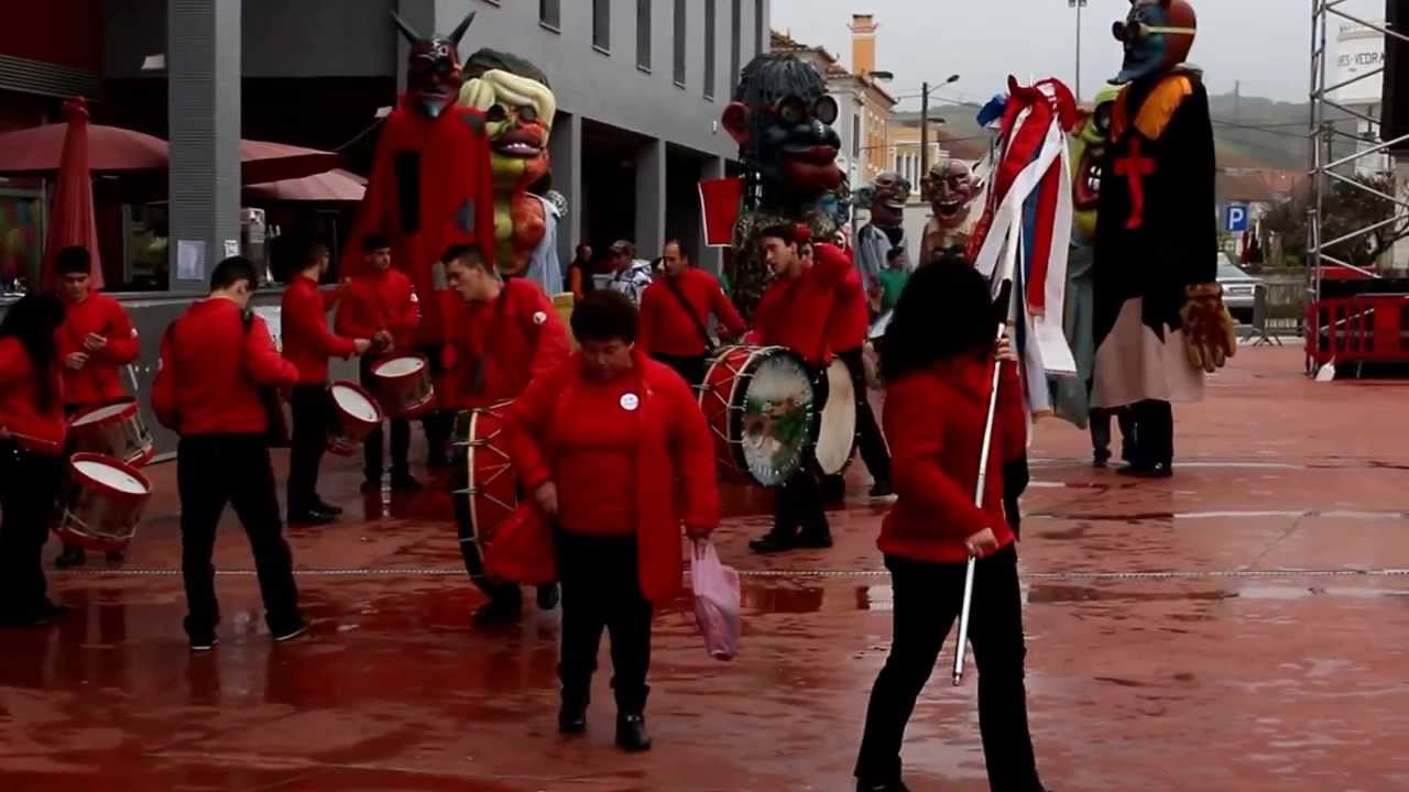 Carnaval de Torres Vedras. Os Bombos de St.ª Maria de Jazente e os de Santiago de Figueiró