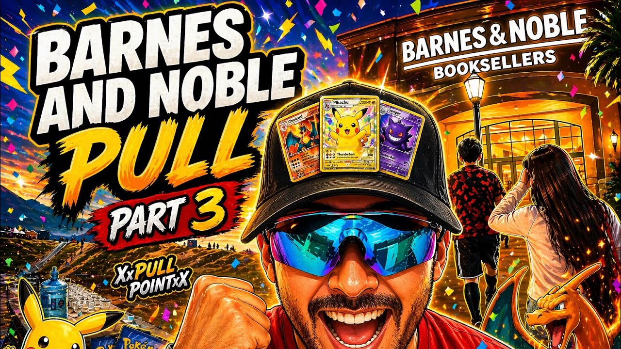 PULLING POKEMON CARDS @ BARNES & NOBLE 3