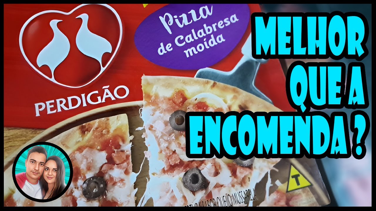Pizza Perdigão Calabresa Moída