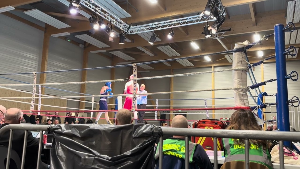 Gala boxe Mazingarbe mars 2026 Hugo 