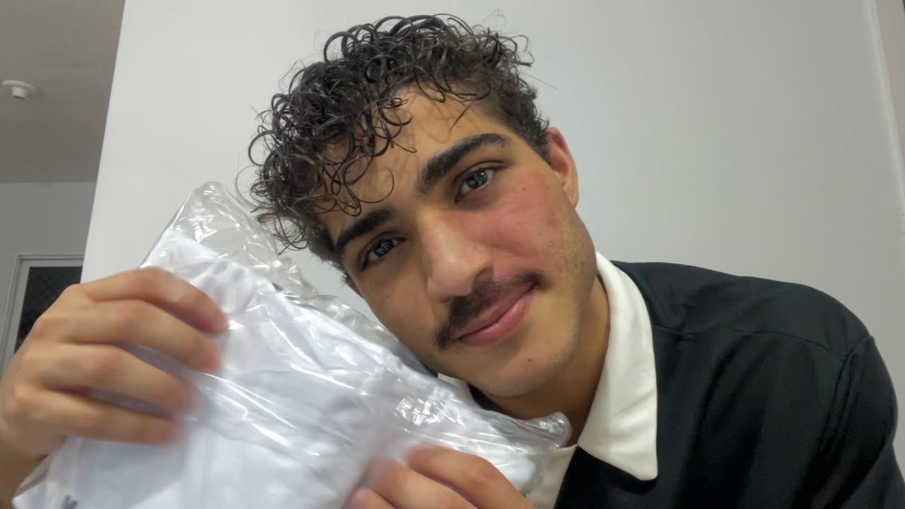 asmr unboxing clothing orders (fabric scratching, crinkles, mouth sounds, whispers)
