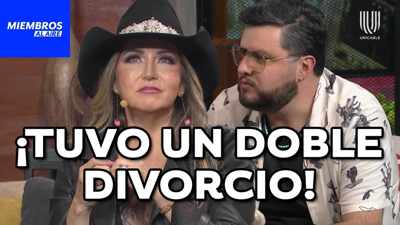 ¡CON EL CORAZÓN ROTO! Alicia Villarreal no podía cantar tras su divorcio | Miembros al Aire