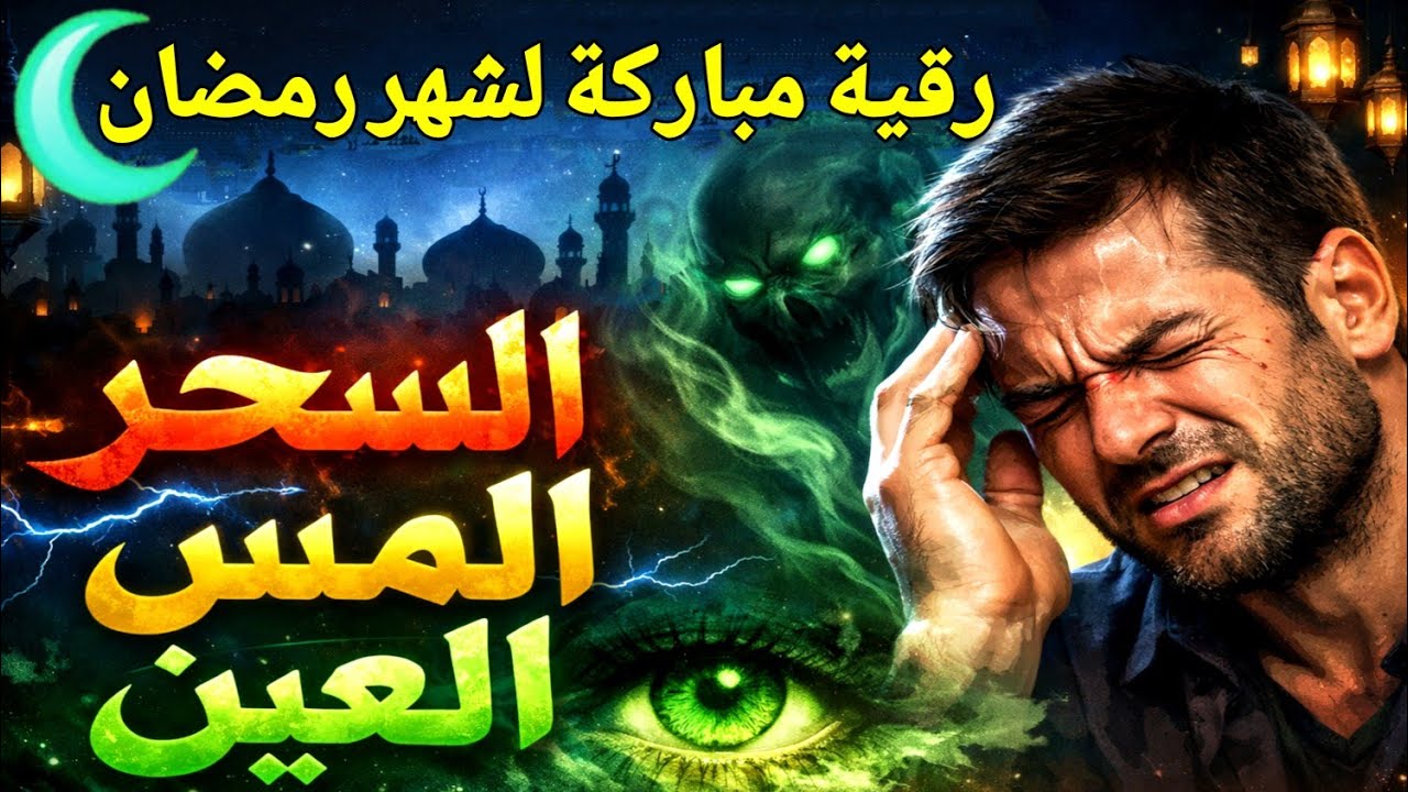رقية مباركة قوية لشهر رمضان 🌙 لإبطال السحر و فك و تفجير العقد و تنظيف الجسد من المس و العين و الحسد