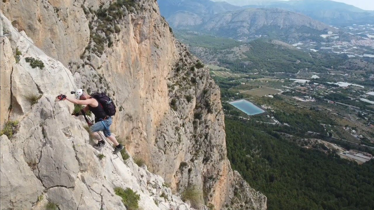 Via ferrata K4 Ponotx o ponoig (polop, Alicante)