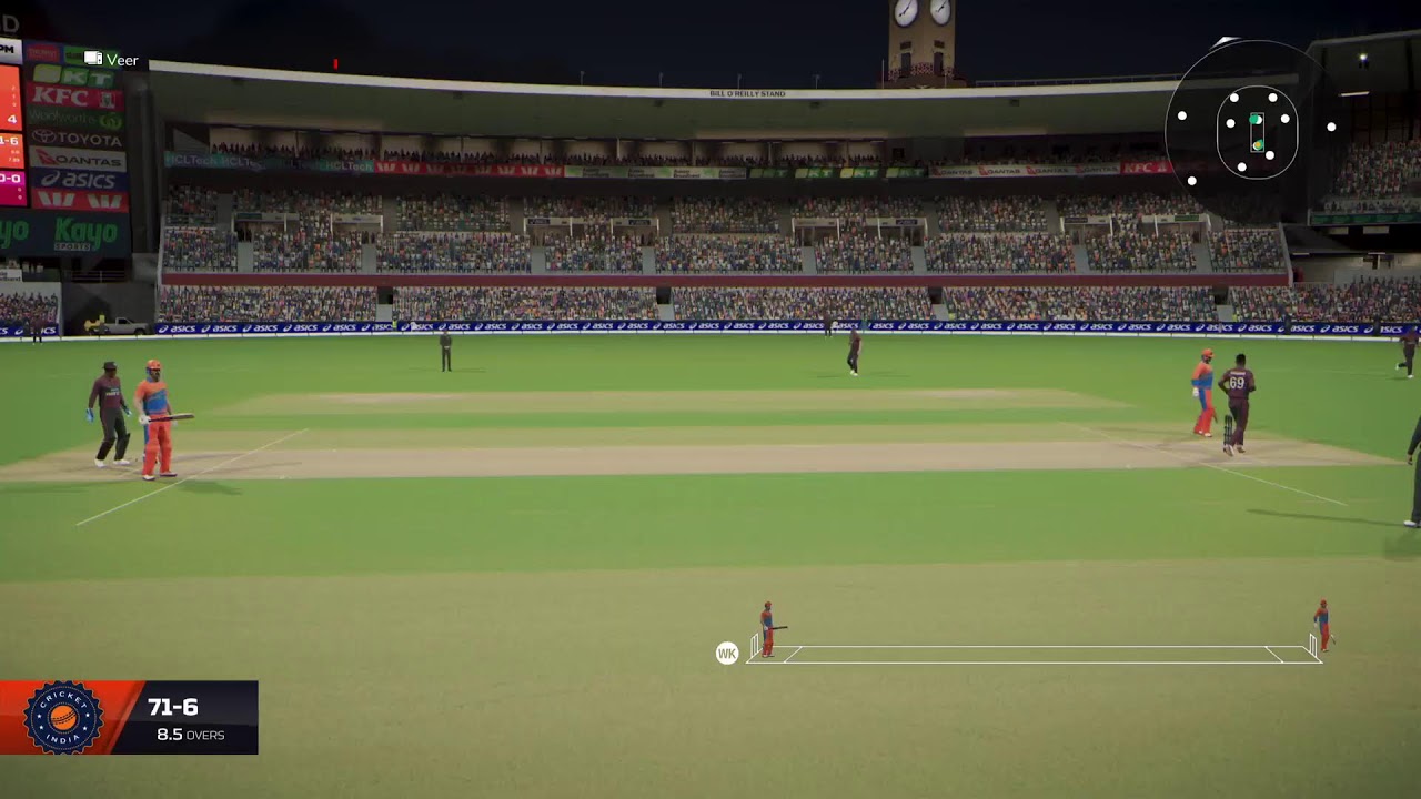 Playing Cricket26 Tag Team vs Veer