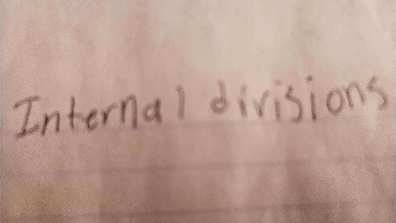 B.Y. Talking: Internal Divisions 