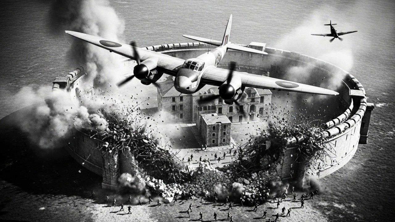 How 19 RAF Mosquitos Breached Amiens Prison Walls in 4 Minutes | Operation Jericho