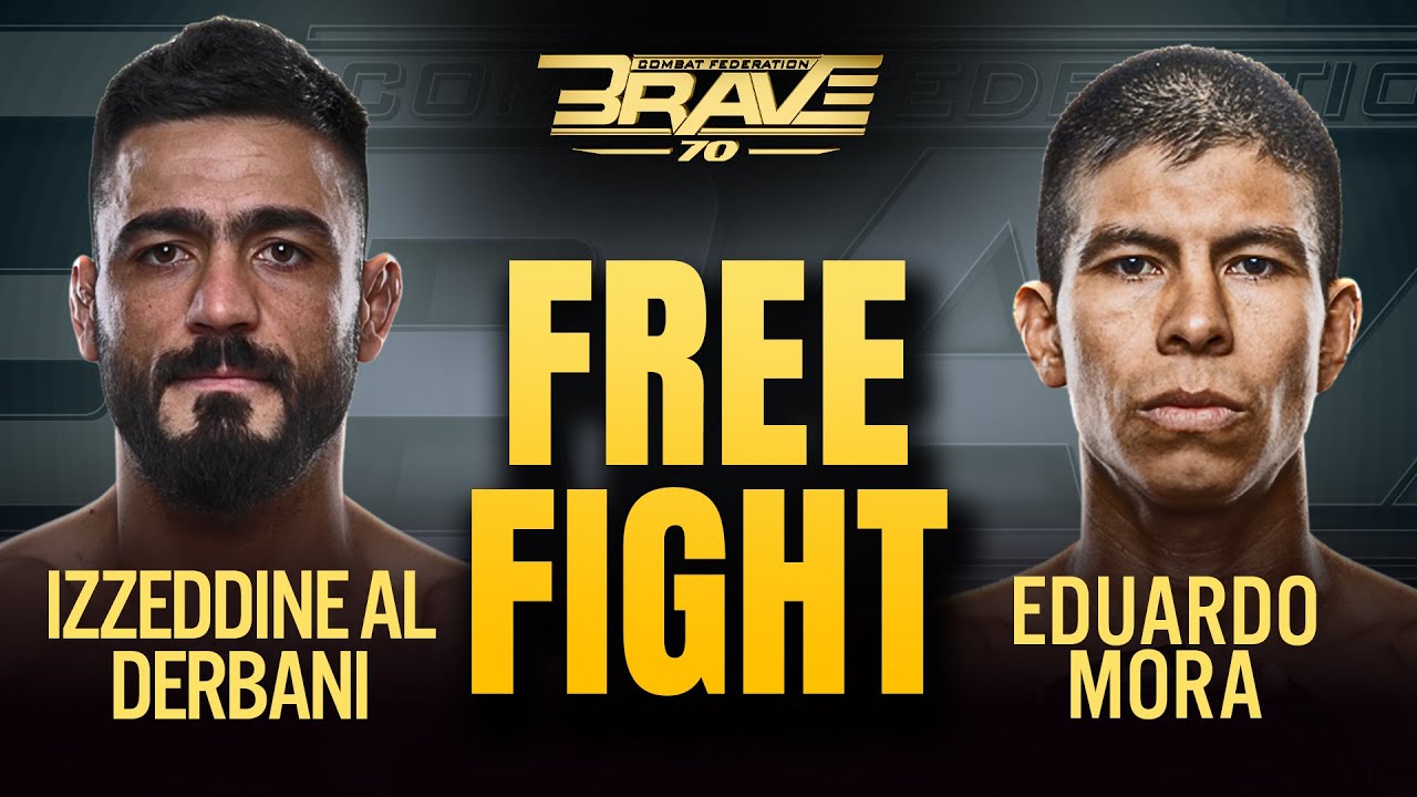 Izzeddine Al Derbani vs Eduardo Mora | FULL FIGHT | BRAVE CF 70