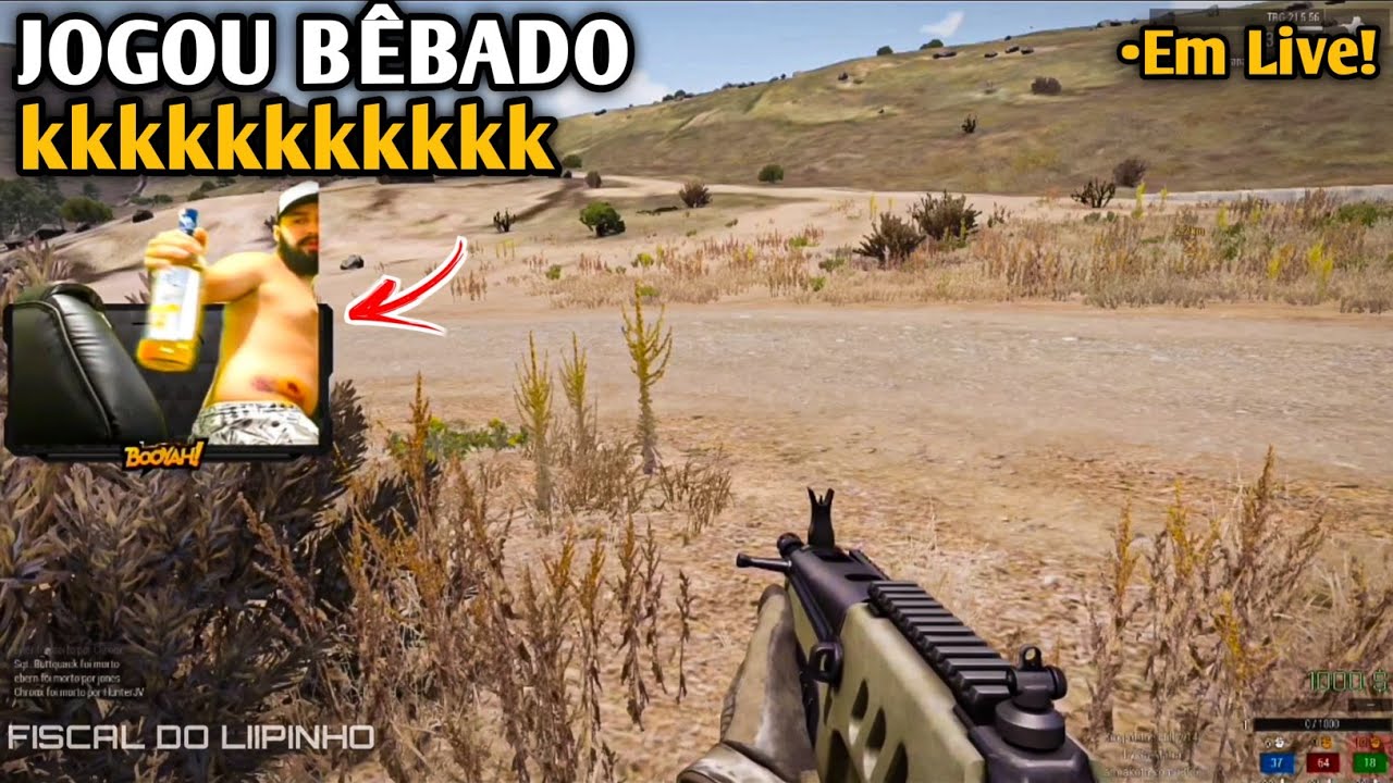LiipinhO JOGANDO ARMA 3 B&Ecirc;B4DO KKKKKKK Ft: Jamaika e Marreta RP!!