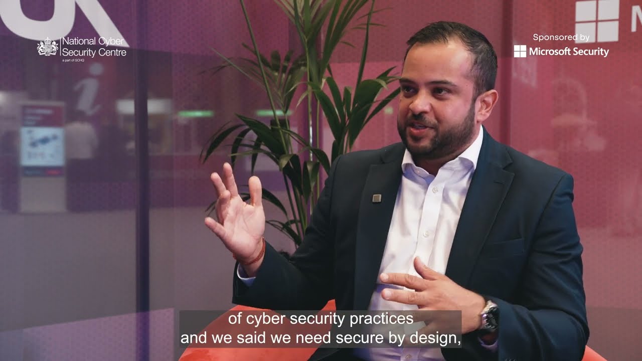 Irfan Hemani, DSIT and Ollie Whitehouse, Chief Technology Officer, NCSC