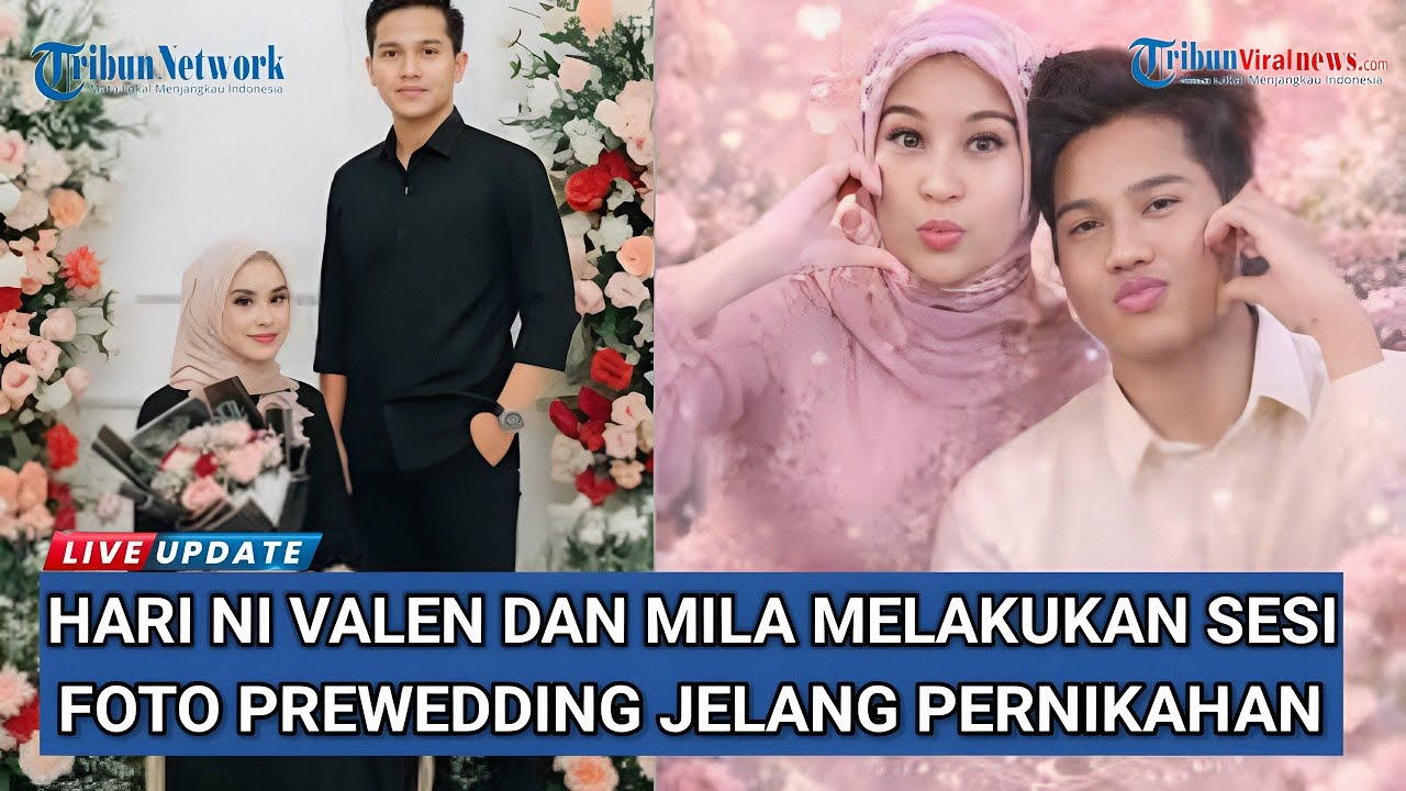 Hari Ini Valen Akbar Dan Mila Lakukan Sesi Foto Prewedding Bersama, Menjelang Pernikahan 