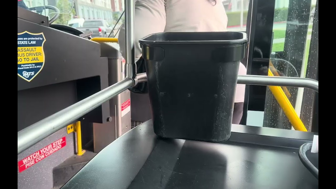 Front View Ride: San Diego MTS New Flyer XN40 Route 13 (Kaiser Hospital-Grantville Station) 