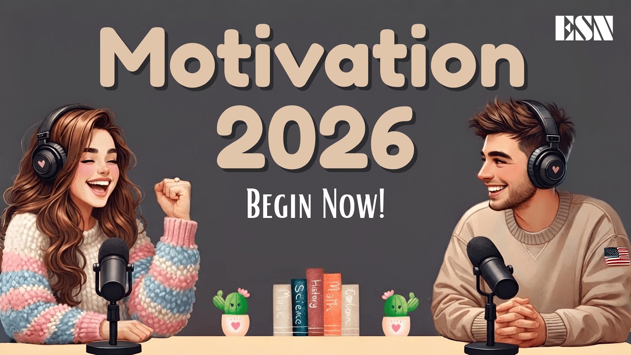 How to Talk About Motivation in 2026 in English | English Conversation Practice