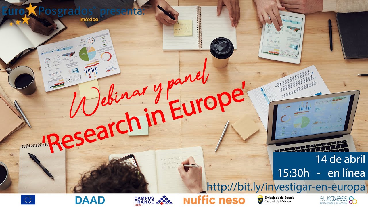 Europosgrados presenta: Investigar en Europa