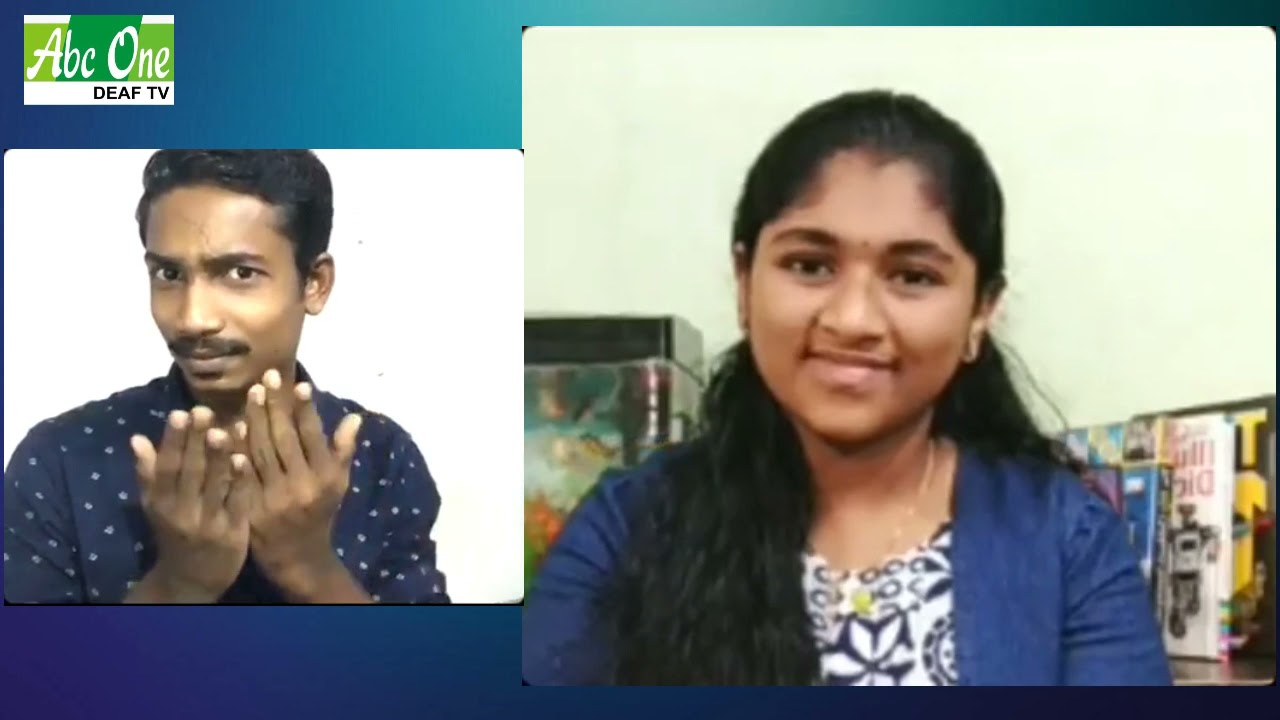 Interview with ADITHY VIJESH DEAF | SSLC 10th class Full A+ Winner 2021 | sign language