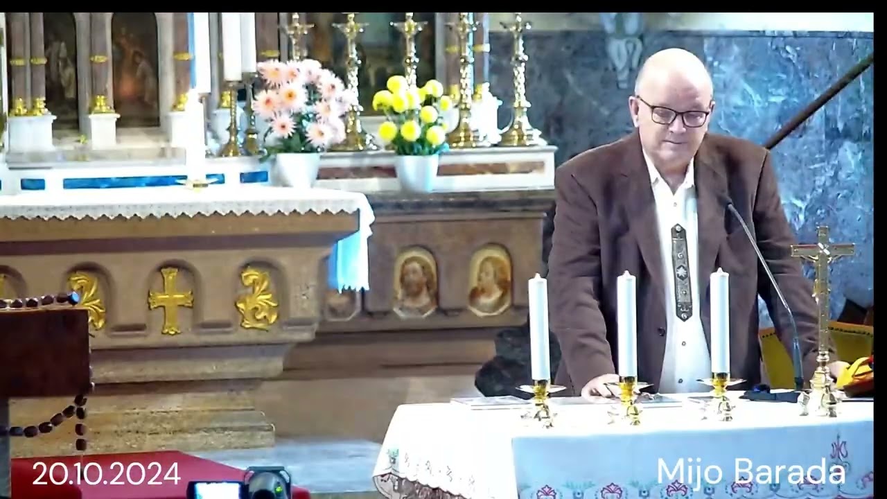 Mijo Barada 1.  nagovor