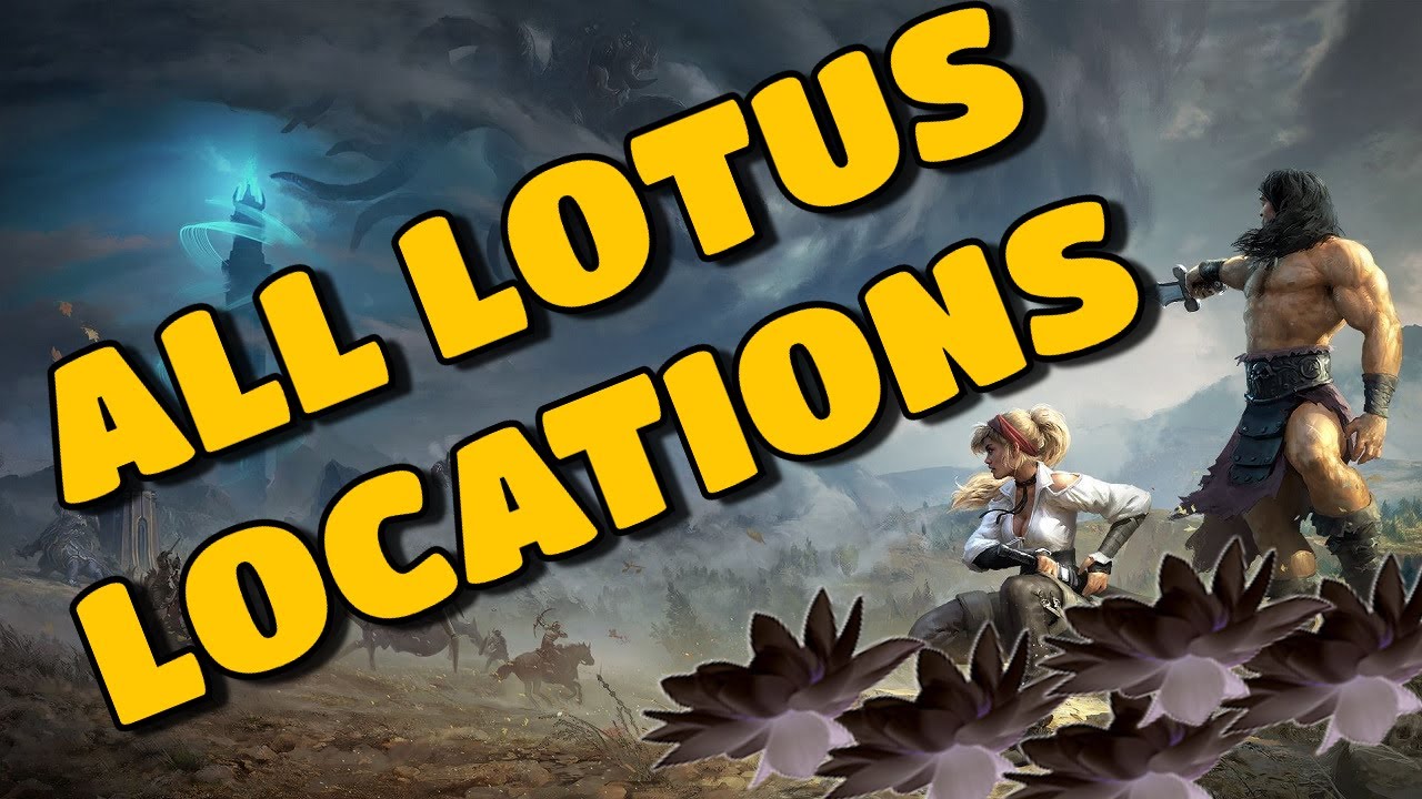 All Lotus Flower locations for Isle of Siptah Conan Exiles!