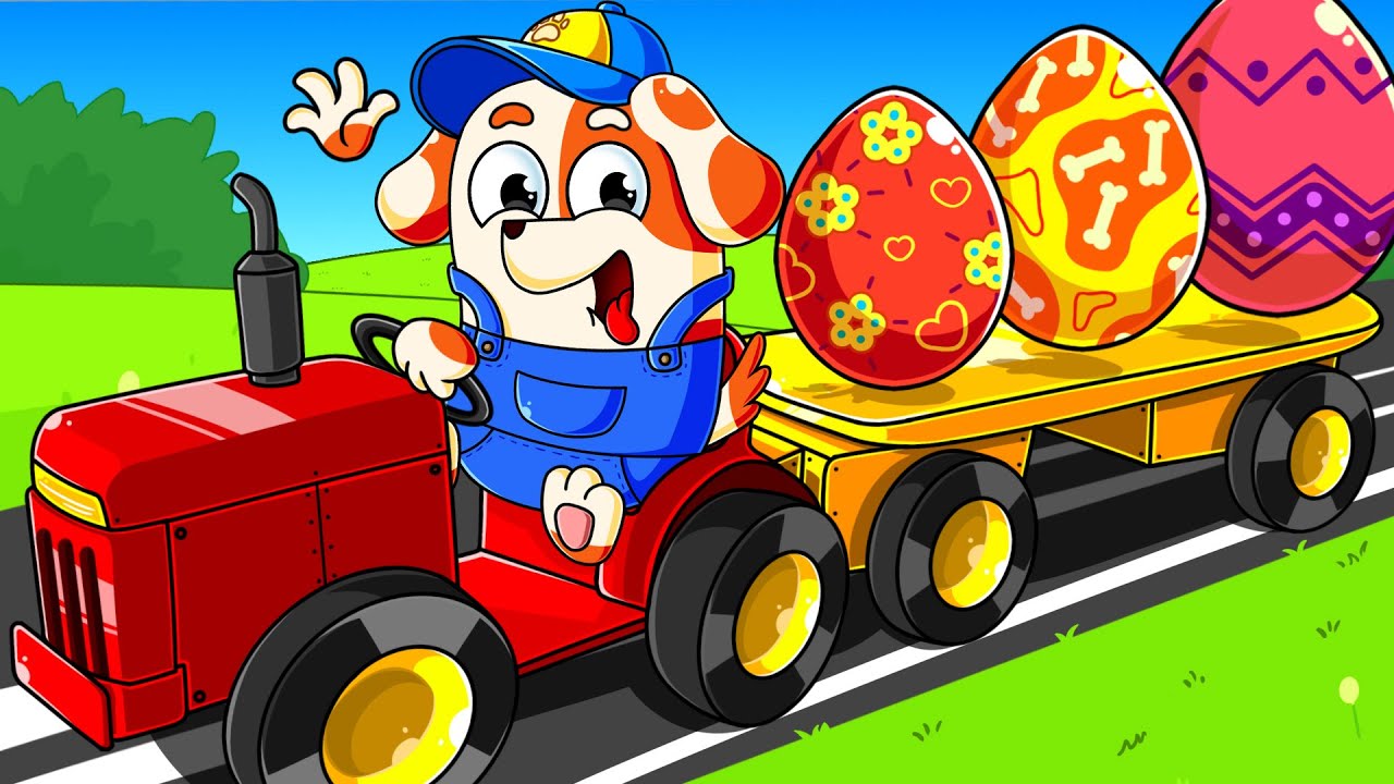 COLOR Eggs For Holiday! | Full Episode | Cartoon For Kids | Pup City Mystery | Hoo Doo Super Pup