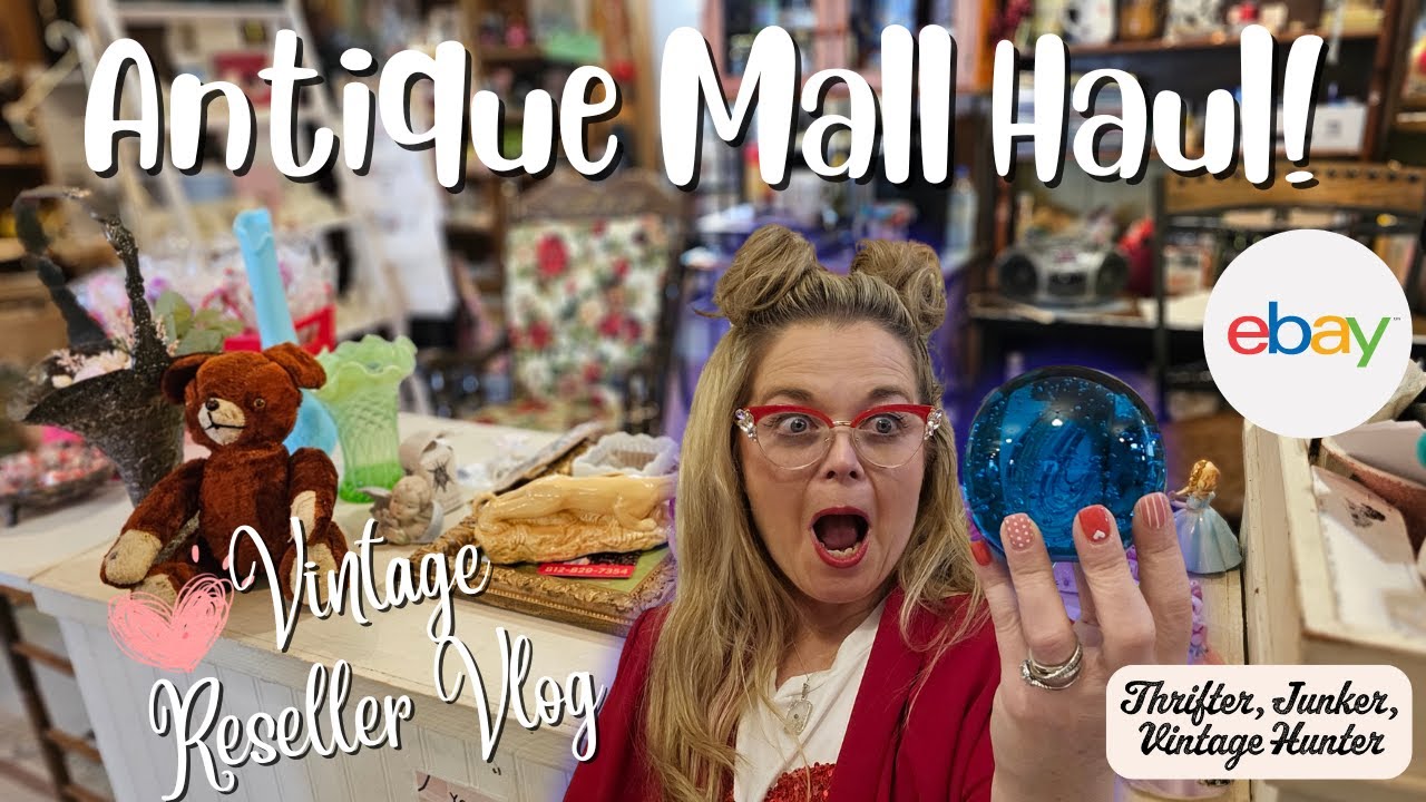 FAVORITE Reselling Tool! | Antique Mall Haul | Ebay Sales & Friend Mail