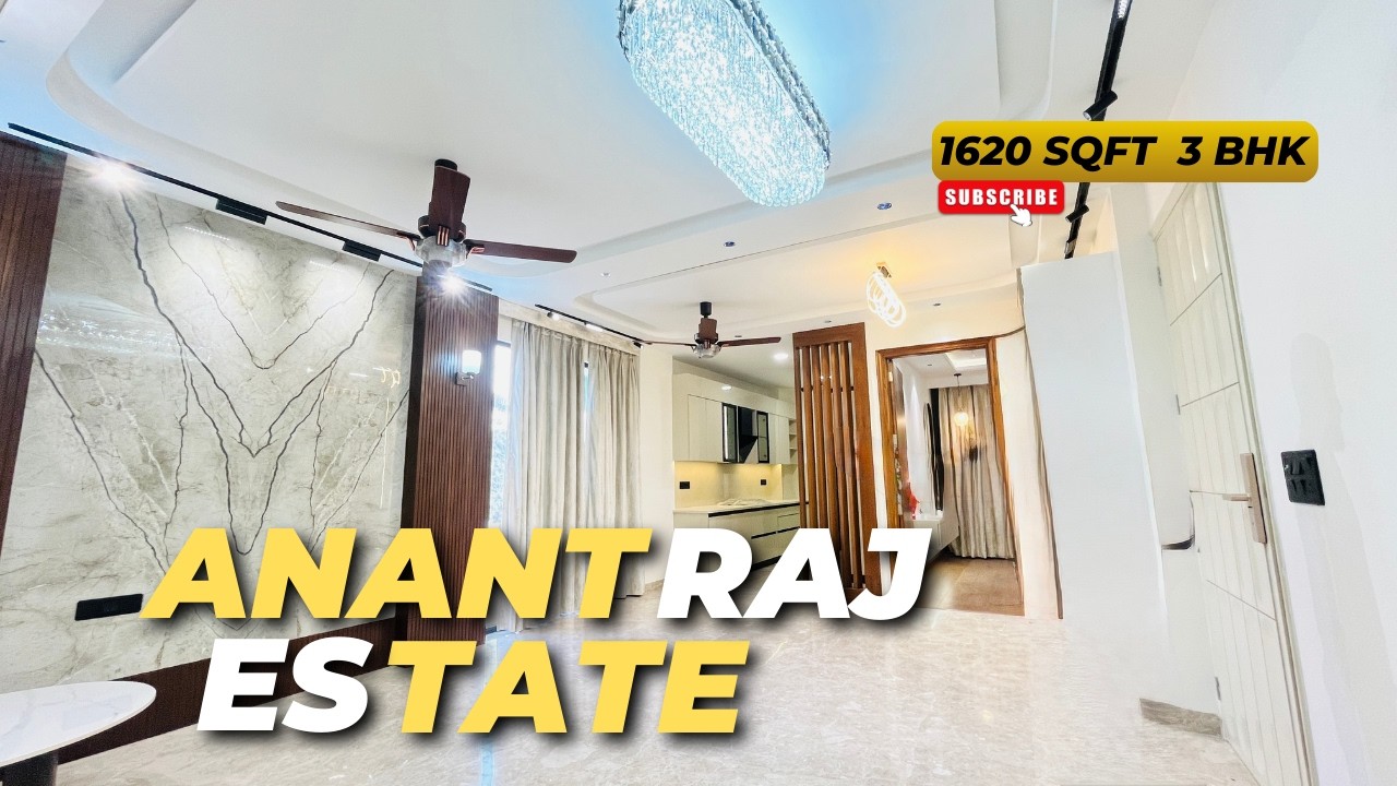 Prime 180 Sq.  Yards Floor in Sector 63A | Anantraj Estate | Near Golf Course Extension Road 🚇🔥
